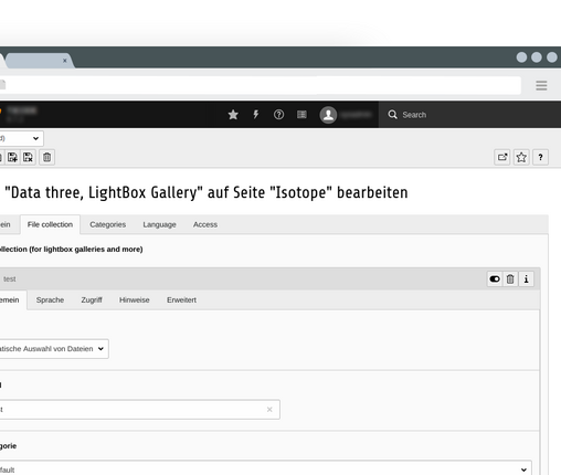 Isotope Lightbox Galerie Datei-Collection Isotope Lightbox Galerie Datei-Collection