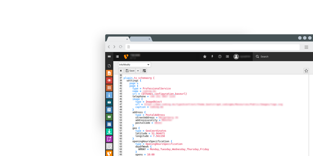 Structured page data Structured page data
