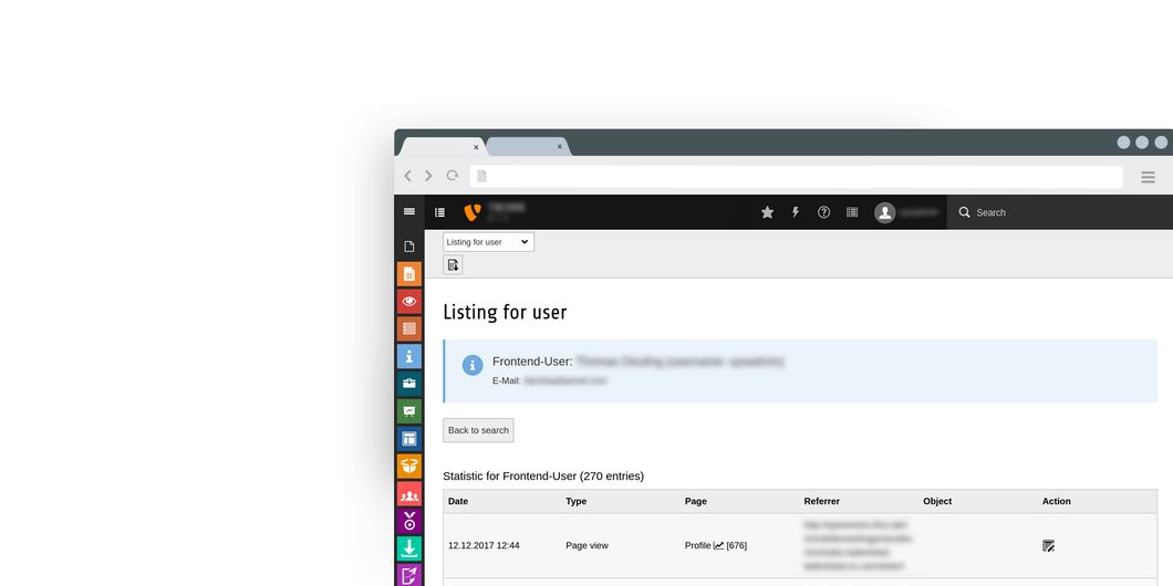 Tracking von eingeloggten Usern Tracking von eingeloggten Usern
