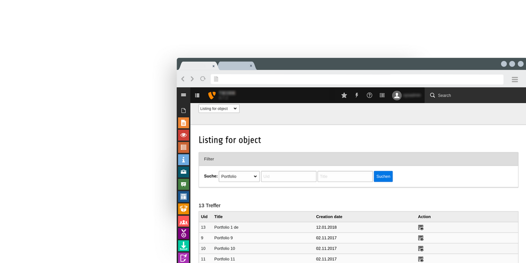 Erfassung von Portfolio-Aufrufen Erfassung von Portfolio-Aufrufen
