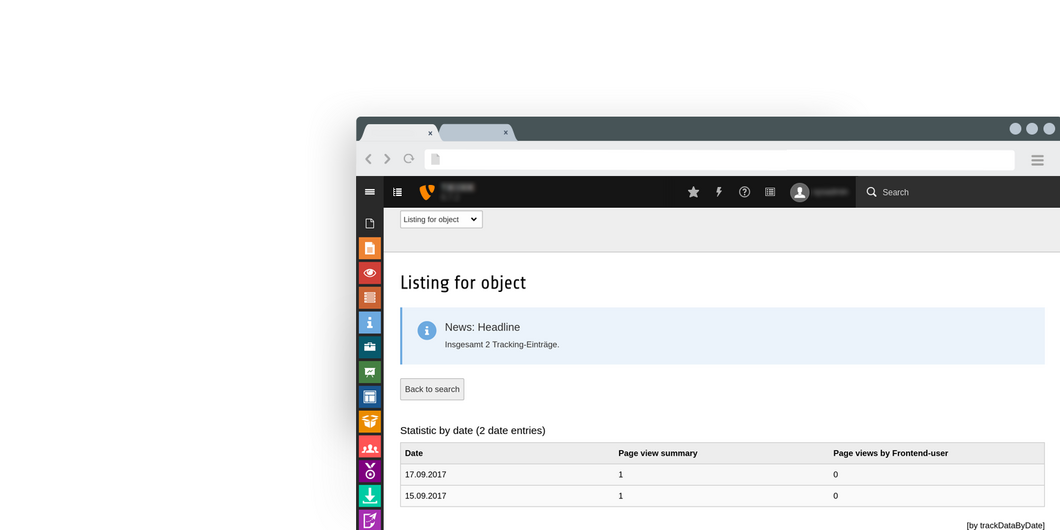 Erfassung von News-Aufrufen Erfassung von News-Aufrufen